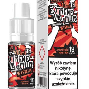 LIQUID 10ml EXTREME VAPOUR 18mg - Wiśnia