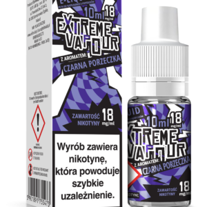 LIQUID 10ml EXTREME VAPOUR 12mg - Czarna Porzeczka