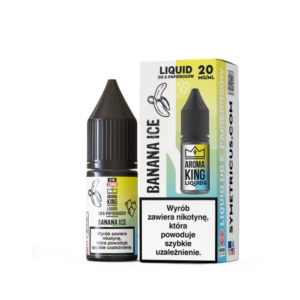 LIQUID 10ml Aroma King Salt 20mg - Banana Ice