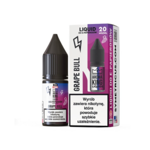 LIQUID 10ml Aroma King Salt 20mg - Grape Bull