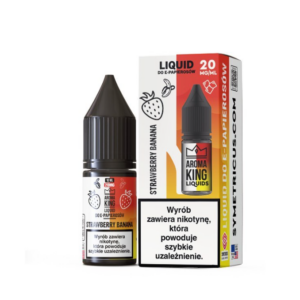LIQUID 10ml Aroma King Salt 20mg - Strawberry Banana