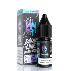 LIQUID 10ml Double Dark Line Salt 20mg - Grape & Menthol