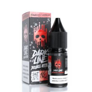 LIQUID 10ml Double Dark Line Salt 20mg - Strawberry & Raspberry