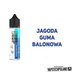 AROMA KING Longfill 10ml/60ml - Blueberry Bubblegum