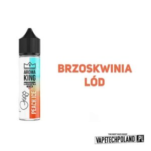 AROMA KING Longfill 10ml/60ml - Peach Ice