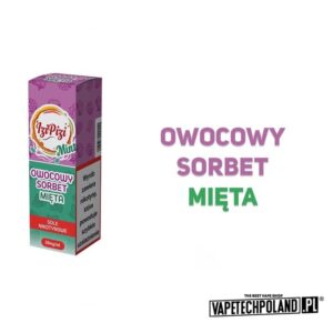 LIQUID 10ml Izi Pizi Salt 20mg - Owocowy Sorbet Mięta