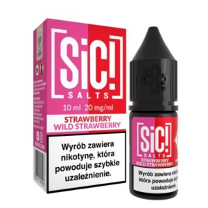 Liquid SIC! Salts Duplex 10ml - Strawberry Wild Strawberry 20mg