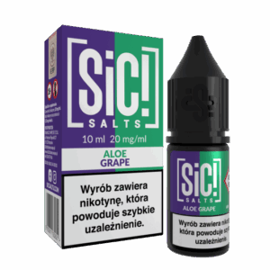 Liquid 10ml 20mg SIC Salt Aloe Grape