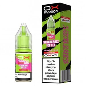 OX Passion 10ml 20mg salt Straw Razz Ice Tea