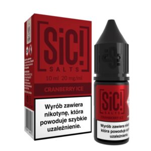 Liquid 10ml 20mg SIC SALTS Cranberry Ice